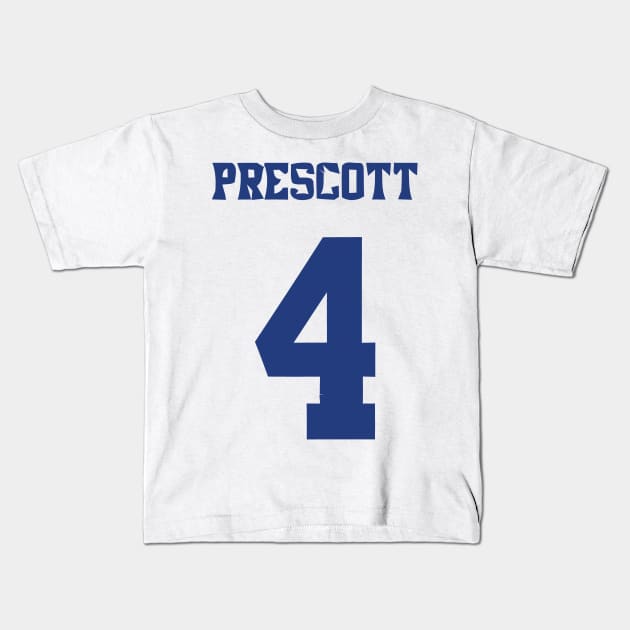 Dak Prescott Kids T-Shirt by KnockDown